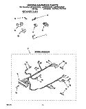 WIRING HARNESS Diagram and Parts List for LSP6244AN0  Whirlpool Washer