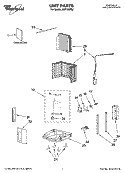 UNIT PARTS Diagram and Parts List for ACP102PS2  Whirlpool Air Conditioner