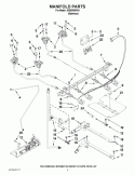 MANIFOLD PARTS Diagram and Parts List for ISG650WS01  Whirlpool Range