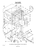 Part Location Diagram of LIT304103 Whirlpool Tag, Energy Fact