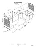SECTION Diagram and Parts List for AD0302XS0  Whirlpool Dehumidifier