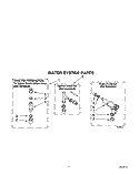 WATER SYSTEM Diagram and Parts List for LA5525XTN0  Whirlpool Washer