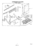 ACCESSORY KIT Diagram and Parts List for AC2904XS0  Whirlpool Air Conditioner
