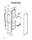 Part Location Diagram of 4318186 Whirlpool DISCONTINUED