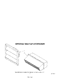OPTIONAL WALL CAPS Diagram and Parts List for RC8950XRH2  Whirlpool Cooktop