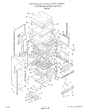 Part Location Diagram of 324739 Whirlpool Oven Top-Lower Oven