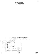 MISCELLANEOUS Diagram and Parts List for 6LSC9255AQ2  Whirlpool Washer