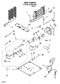 Part Location Diagram of 2187896 Whirlpool HARNS-WIRE