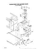 MAGNETRON AND AIRFLOW Diagram and Parts List for RM288PXS9  Whirlpool Microwave Oven Combo