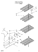 UNIT Diagram and Parts List for EV150FXGW07  Whirlpool Freezer