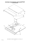CONTROL COMPONENTS AND CABINET TOP Diagram and Parts List for KGBS146SBL0  KitchenAid Wall Oven