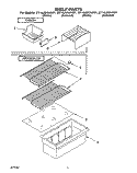 SECTION Diagram and Parts List for ET14JMXAN01  Whirlpool Refrigerator