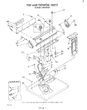 Part Location Diagram of LIT3387074 Whirlpool Use & Care Guide