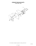 CONVECTION FAN Diagram and Parts List for KEBS177SWH2  KitchenAid Wall Oven