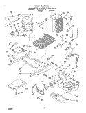 UNIT Diagram and Parts List for 4YED27DQFW02  Whirlpool Refrigerator