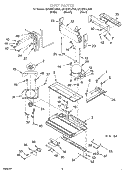 UNIT Diagram and Parts List for GB18DKXJW00  Whirlpool Refrigerator