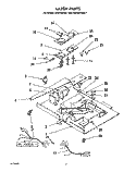 LATCH PARTS Diagram and Parts List for KEBI240SBL1  KitchenAid Wall Oven