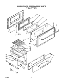 Part Location Diagram of 4157032 Whirlpool WINDOW