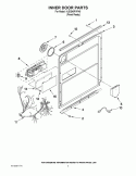 Part Location Diagram of WPW10348408 Whirlpool Screw
