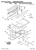 Part Location Diagram of LIT9754287F Whirlpool Use & Care Guide (French)