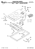 Part Location Diagram of 8285937 Whirlpool Element, Surface (2000/1000W RR)