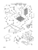 UNIT Diagram and Parts List for ED20TKXFN05  Whirlpool Refrigerator