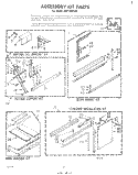 ACCESSORY KIT Diagram and Parts List for AHFH0820  Whirlpool Air Conditioner