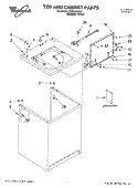 Part Location Diagram of LIT3954540 Whirlpool Literature Parts (Use & Care Guide) (Energy Guide)