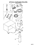 OPTIONAL Diagram and Parts List for CAH18WC41  Crosley Air Conditioner
