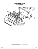 Part Location Diagram of 1103941 Whirlpool Panel, Freezer Door (Also Order Item 21) (Golden Harvest)