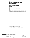 SECTION Diagram and Parts List for 1116W0A  Roper Cooktop