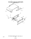 TOP GRILLE AND UNIT COVER Diagram and Parts List for KSRF42DTX00  KitchenAid Refrigerator