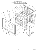 Part Location Diagram of 3195214 Whirlpool HNDLE-DOOR