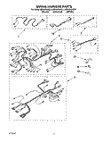 WIRING HARNESS Diagram and Parts List for KEBS278ABL1  KitchenAid Wall Oven