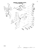WIRING HARNESS Diagram and Parts List for RM973PXKT0  Whirlpool Microwave Oven Combo