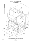FRAME AND TANK Diagram and Parts List for KUDS21SS2  KitchenAid Dishwasher