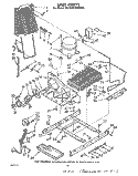 Part Location Diagram of 547283 Whirlpool GROMMET, MOUNTING