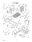 UNIT Diagram and Parts List for TS25AEXHW00  Estate Refrigerator