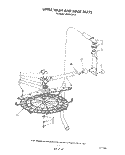 UPPER WASH AND RINSE Diagram and Parts List for 4KUDI220T0  KitchenAid Dishwasher