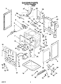 Part Location Diagram of 8523803 Whirlpool RETAINER