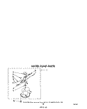 WATER PUMP Diagram and Parts List for LT4900XMW0  Whirlpool Washer Dryer Combo