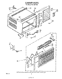 Part Location Diagram of 951115 Whirlpool FRONT