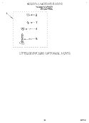 MISCELLANEOUS, LIT/OPTIONAL Diagram and Parts List for LSL9355EQ1  Whirlpool Washer