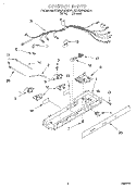 CONTROL Diagram and Parts List for KSUS27QDAL01  KitchenAid Refrigerator