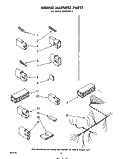 WIRING HARNESS Diagram and Parts List for SHU80042  Whirlpool Dishwasher