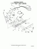 CONTROL PARTS Diagram and Parts List for TS25AFXKS07  Estate Refrigerator