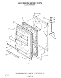 REFRIGERATOR DOOR , LIT/OPTIONAL Diagram and Parts List for ET14ZKXWW01  Whirlpool Refrigerator