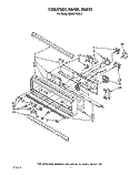 CONTROL PANEL, LIT/OPTIONAL Diagram and Parts List for KEBS277XBL0  KitchenAid Wall Oven