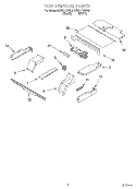 TOP VENTING, OPTIONAL Diagram and Parts List for KEBI171DBL8  KitchenAid Wall Oven