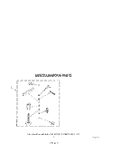 MISCELLANEOUS Diagram and Parts List for LA5800XTG0  Whirlpool Washer
